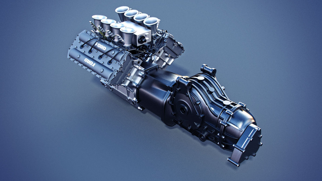 The DFV attached to a manual gearbox | Photo Credit: Deviant Art